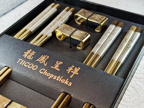 Reusable metal chopsticks - metal,