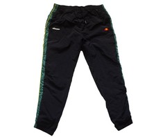 Vintage Ellesse Tracksuit Bottoms Black Striped Retro Sportswear 36W /  29L