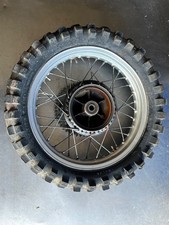 1981 Yamaha IT465 used rear wheel rim and hub.