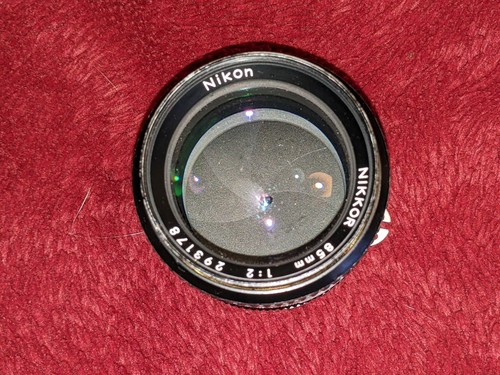 Nikon 85mm nikkor - nikon, f/2