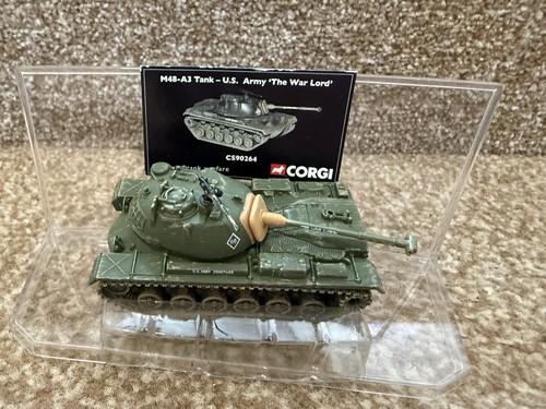 Corgi m48 tank u - -,