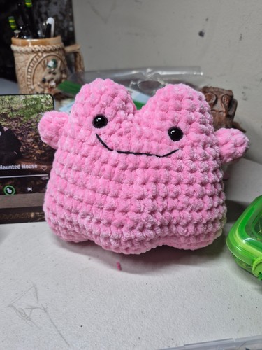 Crochet ditto pokemon handmade - crochet,