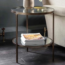 Modern Thurlow Side Table Gold