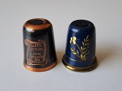 Stanhope thimbles 1901 - 2, thimbles,