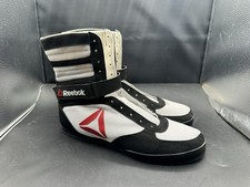 Reebok Boxing Boots Nubuck White Black Red BD1348 Canelo Mayweather Men Size 11
