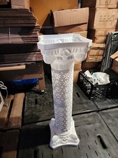 White Wedding Pillars