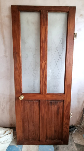 Wooden internal door with
