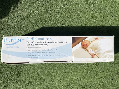 Purflo breathable cot mattress - cot,