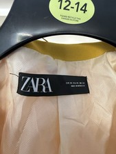 Zara Mustard Yellow Tailored