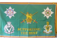 royal irish regiment irish guards royal dragoon guards queens royal hussars flag