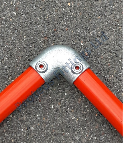 Pipe clamp fitting 125 90 - fitting,