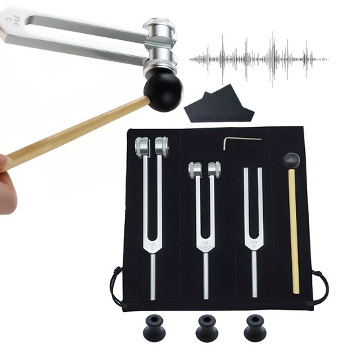 Tuning fork set for healing - tuning,