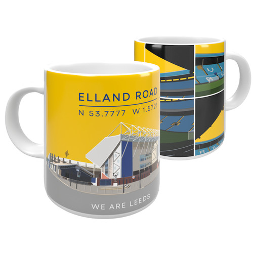 Leeds stadium mug 11oz - -,