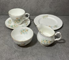 Duchess Vintage Bone China Tea Set Single Service Floral Pattern