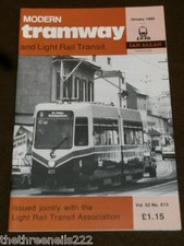 MODERN TRAMWAY # 613 - JAN 1989 - TATRA
