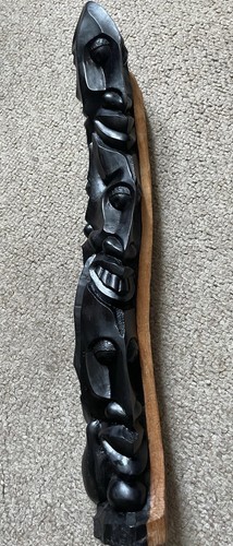 Hand carved makonde shetani - makonde,