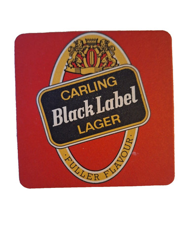 Carling black label - label, lager