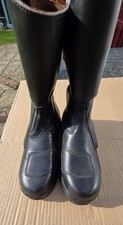 Altberg Clubman Motorcycle Boots Size 8 EU 42 Black Leather