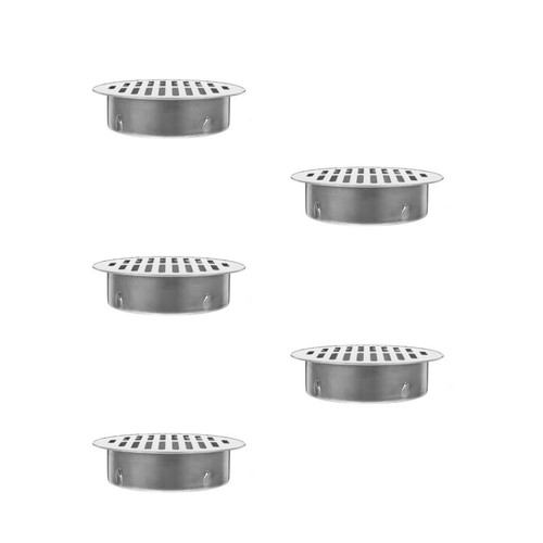 5pcs reusable stainless - stainless, steel