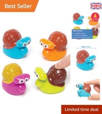 Colorful Pack of 4 Snail