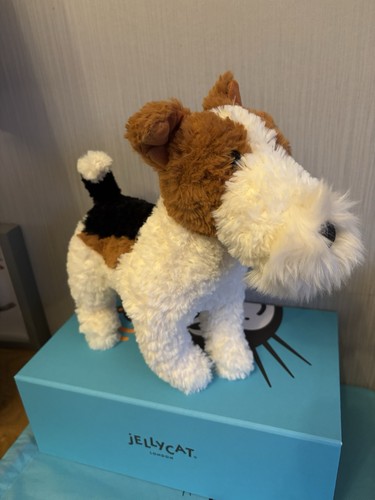 Jellycat hector fox - fox, terrier
