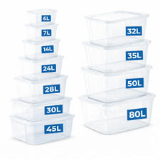 Plastic Storage Boxes with