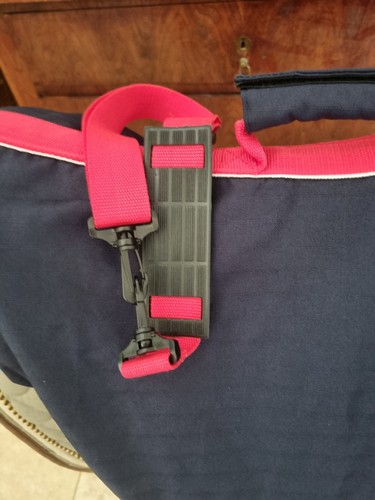 Nylon fleece lined saddle - nylon,