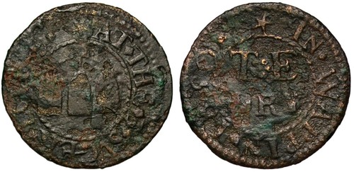 17th century token - 17th, london