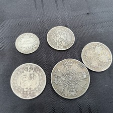 Scrap  uk Silver Coins All Pre 1920  Victorian 