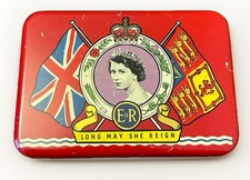 Vintage 1953 Queen Elizabeth II Coronation Tin by OXO – Royal Memorabilia
