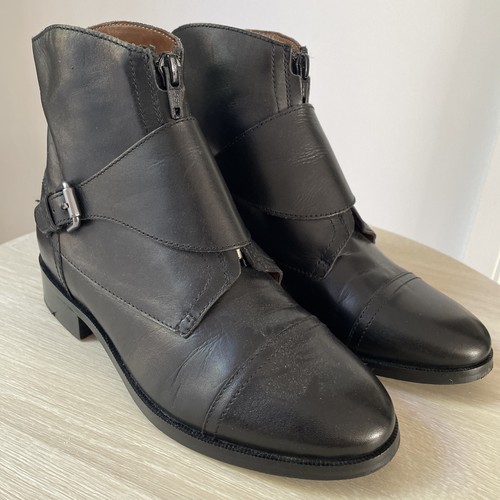 Vanilla moon black leather - vanilla,