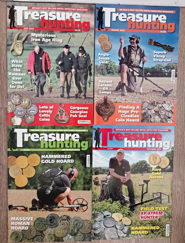 Treasure hunting magazine - treasure,