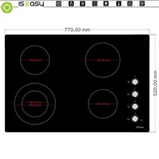 30" Electric Ceramic Cooktop 4