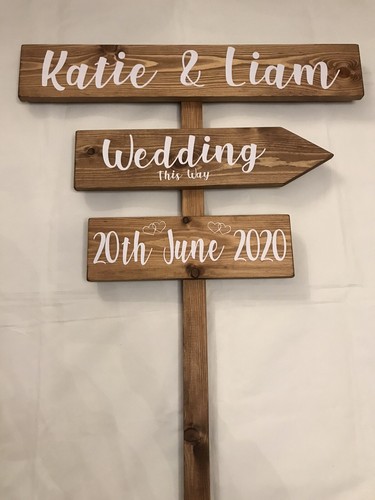 Wedding welcome sign post - welcome,