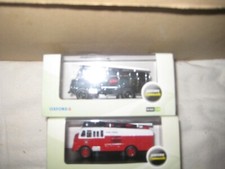 OXFORD FIREx2 GREEN GODDESS - 1/76 SCALE MODEL FIRE ENGINE - 76GG001 &002