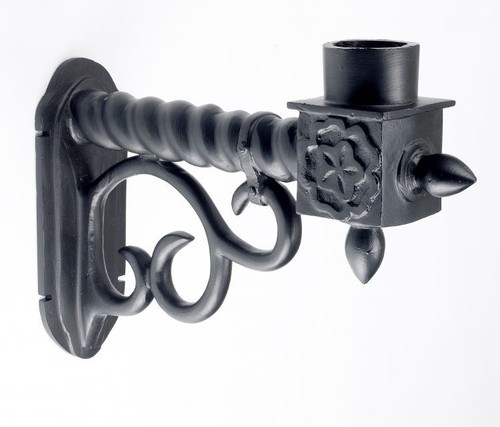 Ornate cast iron lantern - iron,