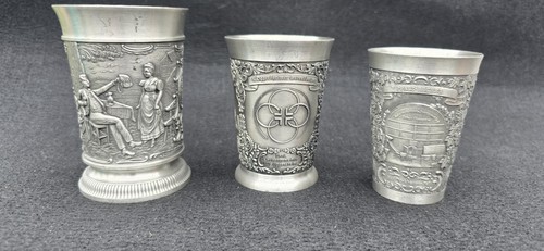 Vintage german pewter - german, wine