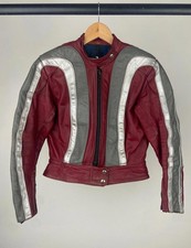Vintage 80s Interstate Leather Motorbike Jacket