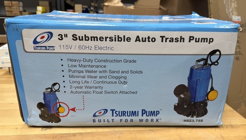 Tsurumi pump hs3 75s - tsurumi, hs3.75s