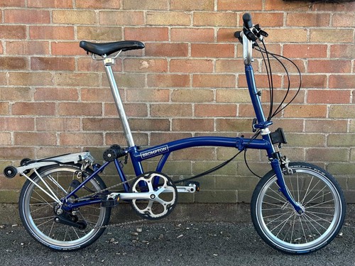 Brompton m6l folding bicycle - m6l,