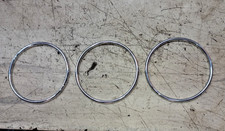 Classic Austin Rover Mini MPI Wood Dash Chrome Rings