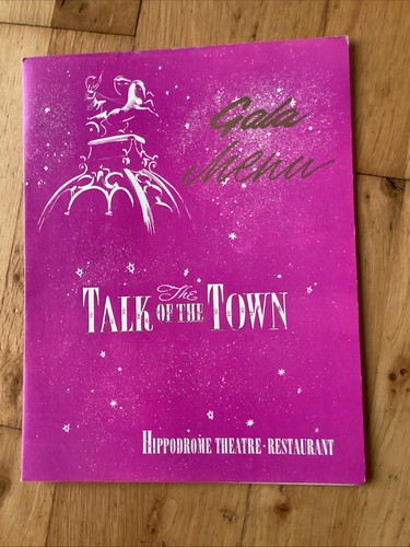 Talk the town hippodrome - town,