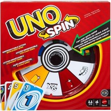 Mattel UNO Spin Wheel Card