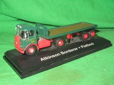 Atlas 1/76th scale Atkinson Borderer Flatbed Artic Eddie Stobart good unboxed