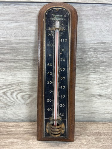 Antique tycos thermometer wall - antique,