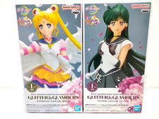 Eternal Sailor Moon Super Sailor Pluto Figure Set of 2 Glitter & Glamours Prize