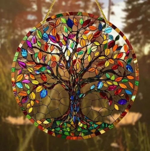 Acrylic tree life - acrylic,