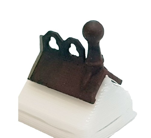 Td15 ball finial 3 ridge - x,