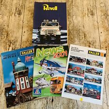 Revell Italeri & Faller Plastic Model Kit Catalogue Inc Boats Buildings Cars Etc