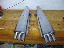 BSA Rocket 3 Raygun Silencers